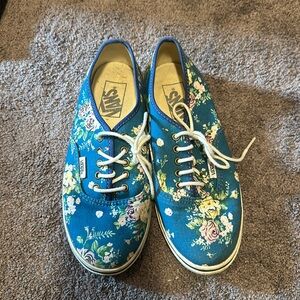 Floral print Vans